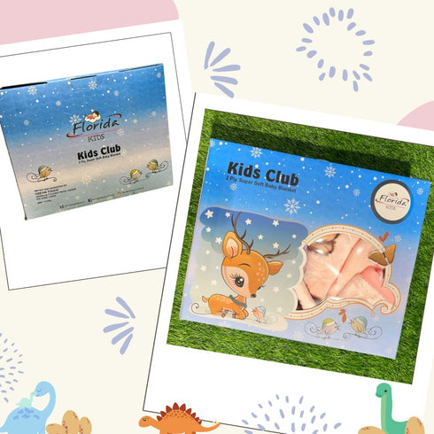 Florida Kids Club 2 Ply Baby Blanket for Winter